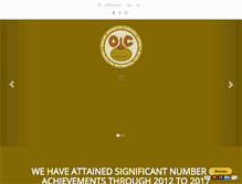 Tablet Screenshot of orangutancentre.org